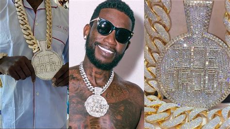 gucci mane huge chain